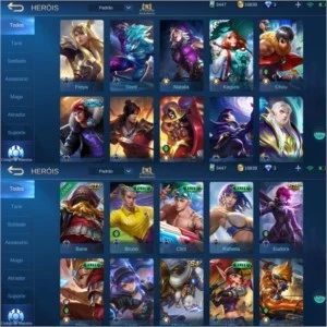 Conta Mobile Legends