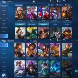 Conta Mobile Legends