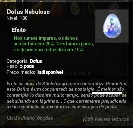 Vendo Nebuloso! Server Crocabulia. - Dofus