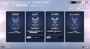 Conta Overwatch 2, Diamante 2 dano e Tank - Blizzard