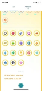 Conta Pokémon Go Lvl 40