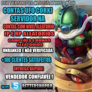 Conta League of Legends - UFO corki servidor NA LOL