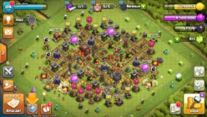 clash of clans cv 10 praticamente full baratinha