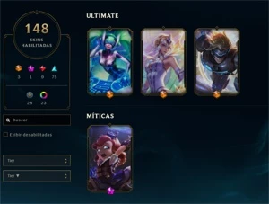 Conta Ouro III / Desafiante Flex S9 - League of Legends LOL