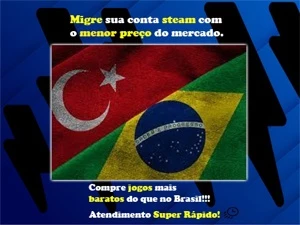 MIGRE SUA CONTA STEAM PARA TURQUIA - JOGOS SUPER BARATOS!