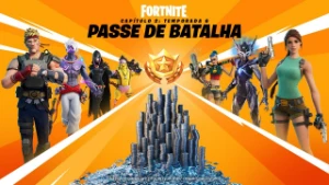 Fortine - Passe de batalha ATUAL na sua conta! - Fortnite