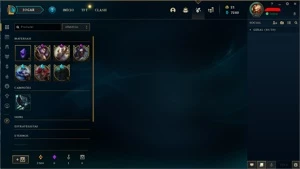 Conta League of Legends lv-458 com 155 skins LOL