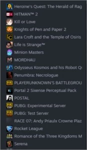 CONTA STEAM NÍVEL 23