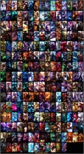 CONTA OURO COM 220 SKINS E TODOS OS CAMPEOES - League of Legends LOL