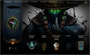 Conta LoL Platina 1 - League of Legends