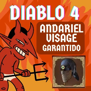 Diablo 4 - Andariel Visage - Garantido - Uber Unique - Blizzard