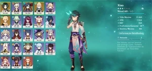 XIAO JEAN MONA + AQUA SIMULACRA AR36 - Genshin Impact