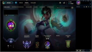 Conta Diamante 4 - Todos os campeões - 117 skins - 14k ip - League of Legends LOL