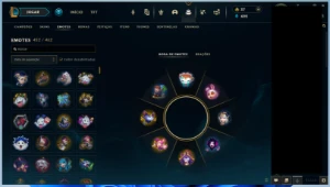 Conta LOL Diamante 2 SOLOQ Diamante3 Flex lv810 1547 skins - League of Legends