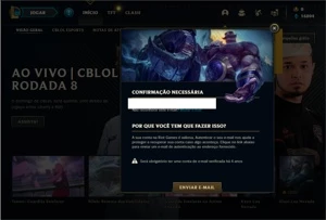 Conta Diamante 2 com 35 Champs e 8 Skins + 18 Fragmentos - League of Legends LOL