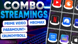 Combo Hbomax + Paramount + Crunchyroll + PrimeVideo | 30 Dia - Assinaturas e Premium