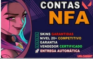 4 mil contas nfc de valorante da promoção