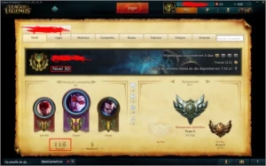 Conta lvl30 Prata 28 Champions (5 Skins) - League of Legends LOL