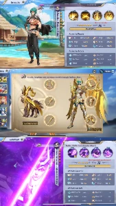 Cc Saint Seiya Serv A141 Com Shura Div De Skin Reparado - Saint Seiya Awakening SSA