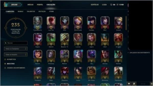 Conta League of Legends PLATINA III LOL