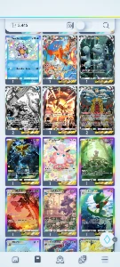 Conta Pokemon TCG Pocket 2 Crown (Mewtwo e Palkia) + 3 Shiny - Others