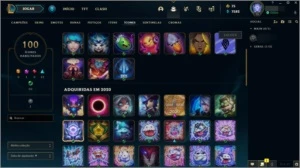 conta diamante 4 20 pdl ,17 skins 52 campeões - League of Legends LOL