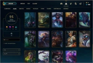 Conta Prata 2 - League of Legends LOL