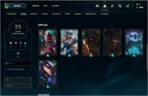 Conta Prata 2 - League of Legends LOL