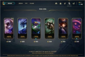Conta Prata 2 - League of Legends LOL