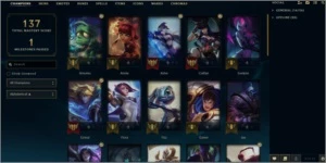 Conta League of Legends Diamante 1 - 38 champs - 6 skins LOL