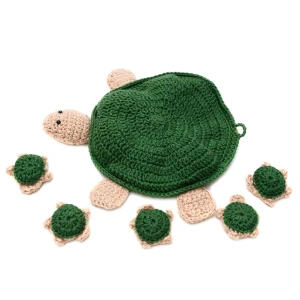 Jogo da Memória de Tartaruga em Amigurumi - Artesanato e Personalizados