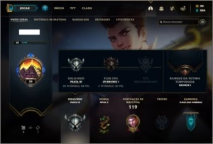 Conta prata 3 com 7 skins e 33 champs - League of Legends LOL