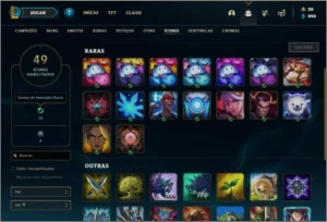Conta prata 3 com 7 skins e 33 champs - League of Legends LOL
