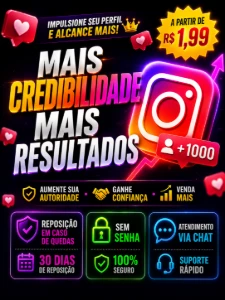 PROMOÇÃO - 1000 Seguidores Instagram por apenas R$ 5,00 - Redes Sociais