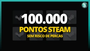 100.000 Pontos Steam (Steam Points)