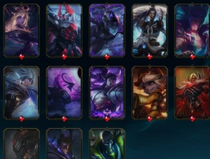 Conta Lol 259 Skins Mono Yasuo Full Acess Troca Email - League of Legends