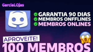 Discord Membros Offline E Online (Melhor Preço | Promoção! - Outros