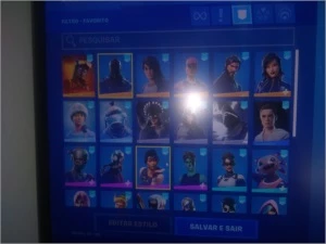 Conta fortnite todas sessões
