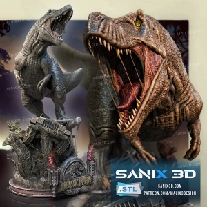 Jurrasic park sanix stl
