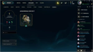 Vendo conta Platina League Of Legends LOL
