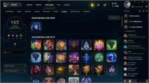 Vendo conta Platina League Of Legends LOL