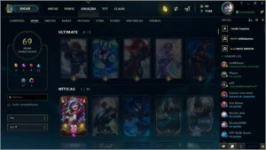 Vendo conta Platina League Of Legends LOL