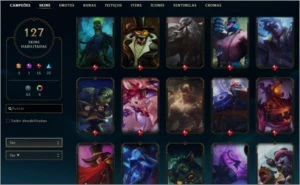 Conta lol GOLD IV ,  3 SKIN ULTIMATE - League of Legends