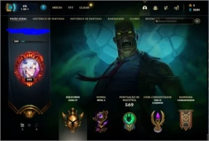 Conta lol GOLD IV ,  3 SKIN ULTIMATE - League of Legends