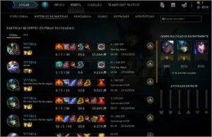 smurf lvl 9 com nami e senna - League of Legends LOL