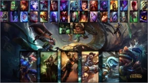 CONTA LV 30 32 CHAMP E 5 SKINS - League of Legends LOL