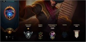 conta de lol gold3 flex e prata 1 solo queue - League of Legends