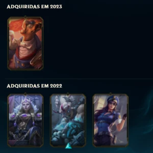 Lol Conta Lvl 64 Diamante 1 Ea Em Chest Skin Shards - League of Legends