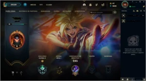 Conta smurf ex diamante 4 - League of Legends LOL