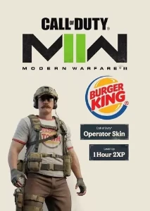 Skin Burger King (Warzone 2.0/MW2) - Call of Duty COD